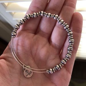 Alex & Ani silver bead bracelet